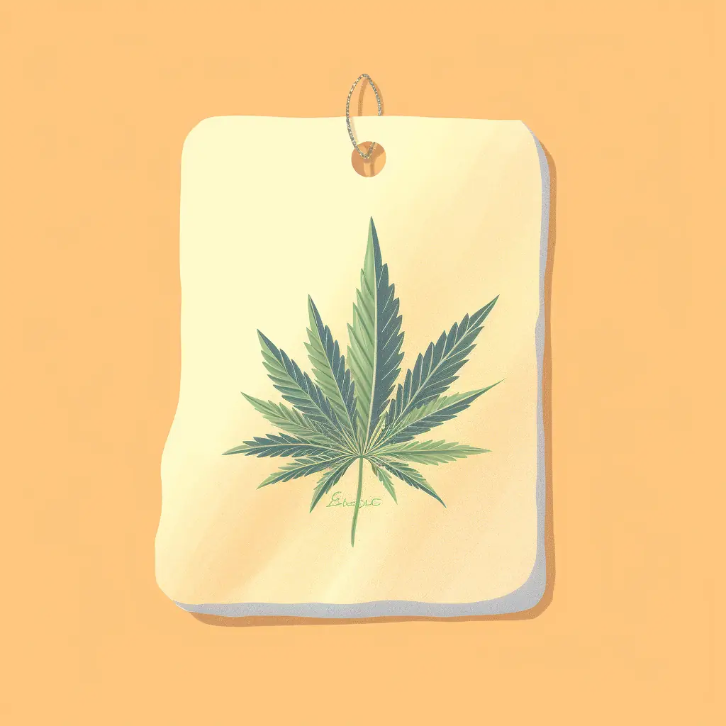 Ein Blatt aus dem Cannabisbereich in Pastellfarben hat einen Preis neben sich Für den einladenden Cannabis-Social-Club in Bochum gibt es ein elegantes Preisschild, das ein Cannabisblatt in Pastellfarben abbildet.